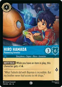 Hiro Hamada - Pioneering Inventor (14-150)