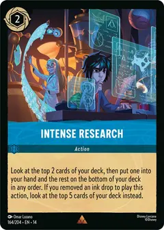 Intense Research (14-164)