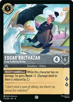 Edgar Balthazar - Long-Suffering Butler (14-173)