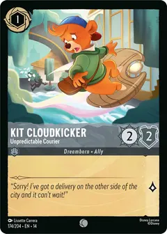 Carta Kit Cloudkicker - Unpredictable Courier, 14-174