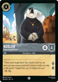 Koslov - Imposing Enforcer (14-189)