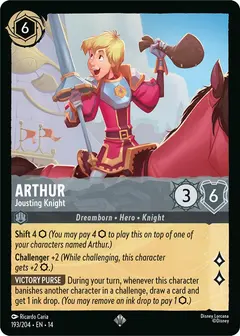 Arthur - Jousting Knight (14-193)