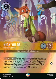 Nick Wilde - Providing Backup (14-205)
