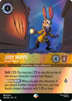 Judy Hopps - Always Vigilant (14-206)