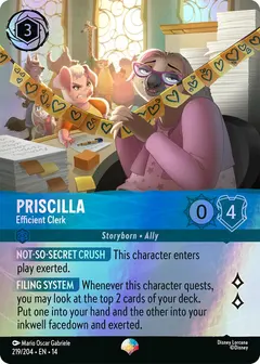 Priscilla - Efficient Clerk (14-219)