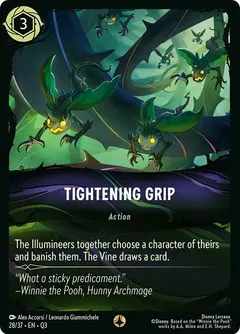 Tightening Grip (Q3-28)