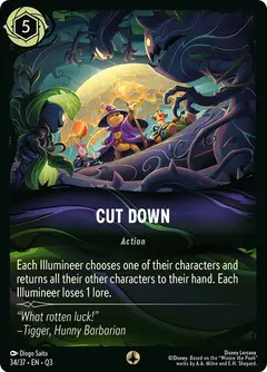 Cut Down (Q3-34)