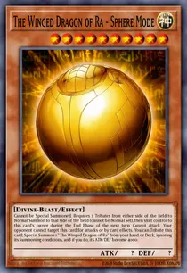 The Winged Dragon of Ra - Sphere Mode (DPBC-EN001)