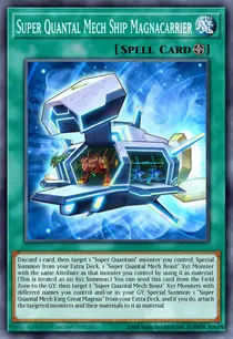Super Quantal Mech Ship Magnacarrier (OP10-EN023)