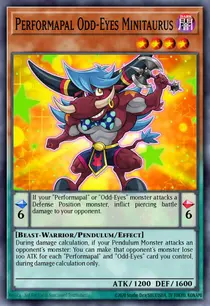 Performapal Odd-Eyes Minitaurus (BLLR-EN002)