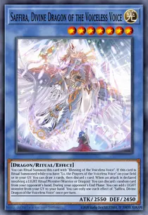 Saffira, Divine Dragon of the Voiceless Voice (MP25-EN352)