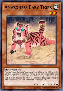 Amazoness Baby Tiger (LEDU-EN009)