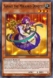 Carta Sanaki the Mikanko Devotee, MZMU-EN017