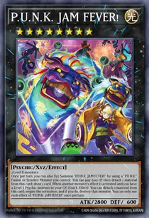 Carta P.U.N.K. JAM FEVER!, BLMM-EN051