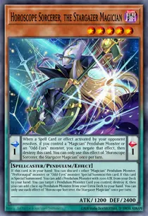Horoscope Sorcerer, the Stargazer Magician (MAMO-EN014)
