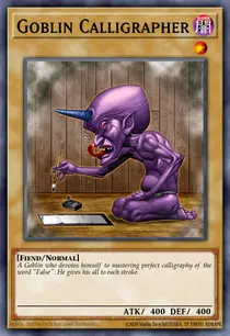Goblin Calligrapher (DR3-EN004)