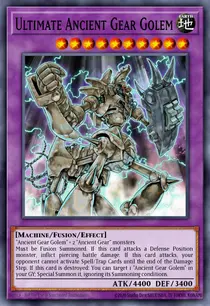 Ultimate Ancient Gear Golem (DT03-EN033)