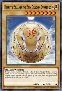 Hieratic Seal of the Sun Dragon Overlord (GAOV-EN002)