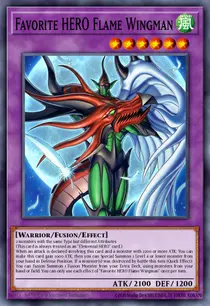 Favorite HERO Flame Wingman (MAMO-EN005)