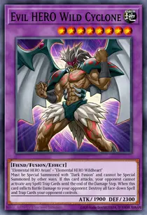 Evil HERO Wild Cyclone (LDS3-EN030)