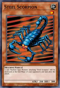 Carta Steel Scorpion, MRD-EN029