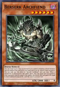 Berserk Archfiend (MP25-EN309)