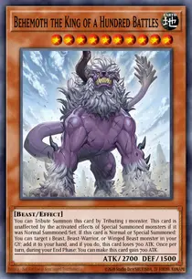 Behemoth the King of a Hundred Battles (JUSH-EN050)