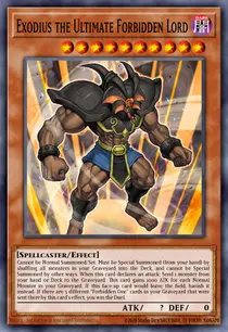 Exodius the Ultimate Forbidden Lord (JUMP-EN025)