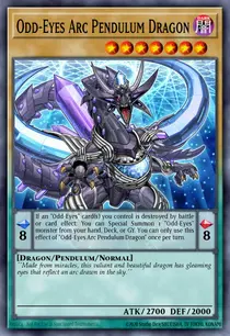 Odd-Eyes Arc Pendulum Dragon (LEDD-ENC00)