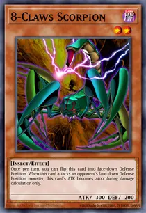 8-Claws Scorpion (GLD1-EN007)