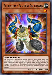 Superheavy Samurai Soulhorns (MP16-EN111)