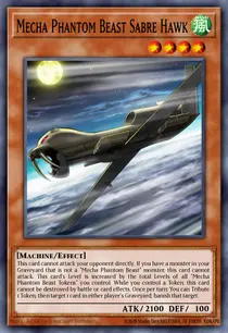 Mecha Phantom Beast Sabre Hawk (MP14-EN149)