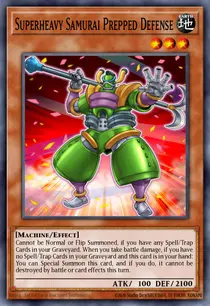 Superheavy Samurai Prepped Defense (MP16-EN180)