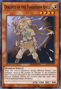 Disciple of the Forbidden Spell (DR04-EN136)