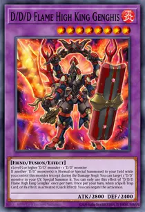 D/D/D Flame High King Genghis (MP19-EN229)