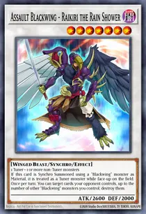 Assault Blackwing - Raikiri the Rain Shower (MP16-EN141)