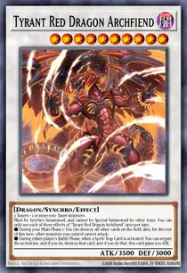 Tyrant Red Dragon Archfiend (DPDG-EN030)