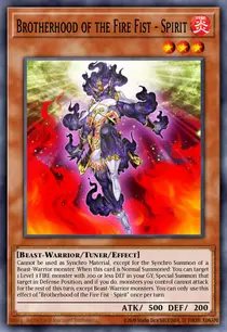 Brotherhood of the Fire Fist - Spirit (CBLZ-EN098)