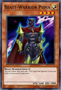 Beast-Warrior Puma (DT07-EN052)
