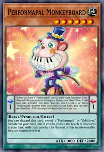 Performapal Monkeyboard (OP01-EN008)
