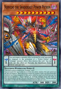 Nervedo the Shadebeast Power Patron (BLZD-EN011)