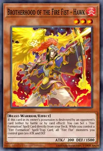 Brotherhood of the Fire Fist - Hawk (CBLZ-EN021)