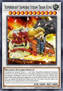 Superheavy Samurai Steam Train King (BLLR-EN011)