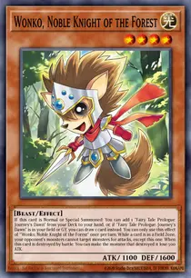 Carta Wonko, Noble Knight of the Forest, BLMM-EN035
