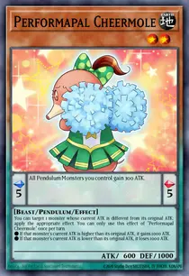 Performapal Cheermole (MP15-EN126)