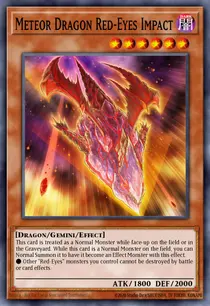 Meteor Dragon Red-Eyes Impact (INOV-EN028)