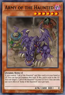 Carta Army of the Haunted, MZMU-EN002