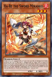 Ha-Re the Sword Mikanko (MP24-EN293)
