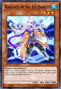 Warlock of the Ice Barrier (SDFC-EN010)
