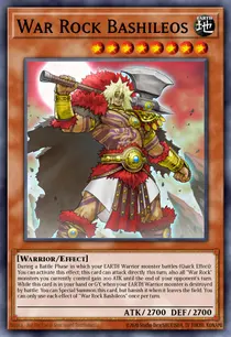 War Rock Bashileos (BLVO-EN097)